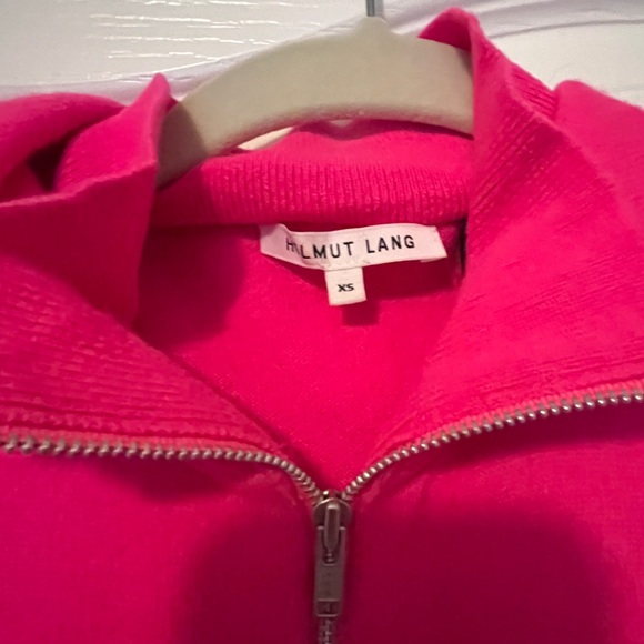 Vibrant Pink Zip-Up Hoodie - Picture 2 of 6